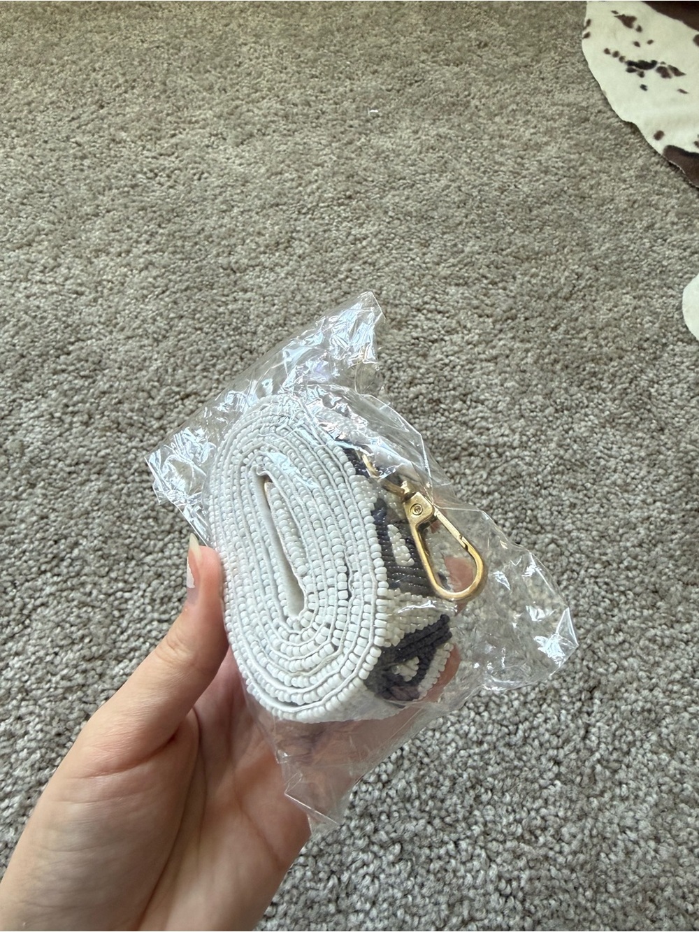 Penn State 'We Are Penn State' White Beaded Purse Strap - Picture 4 of 5